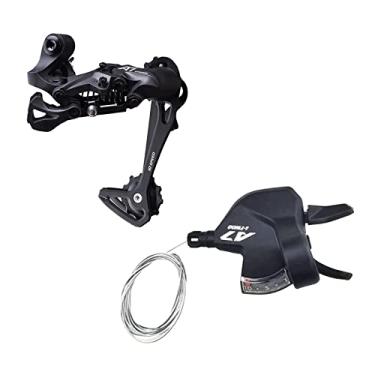Imagem de Fancyes Desviador Traseiro Desviador Shifter A7 Direito Shifter Desviador Groupset para Desviador Da , 2 em 1