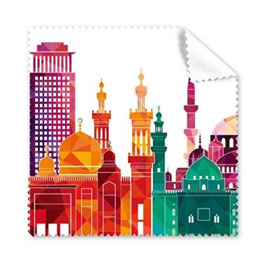 Imagem de Pano de limpeza de tela de telefone com estampa de cidade de Morden Antigo Egito 5 peças