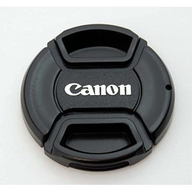 Imagem de Tampa de lente frontal com 52 mm para Canon E-52 EF FD 60 mm 50 mm 40 mm 24 mm EOS M