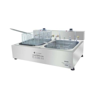 Imagem de Fritador Elétrico Óleo 2 Cubas de 1/2 SFE212    Met. Venâncio