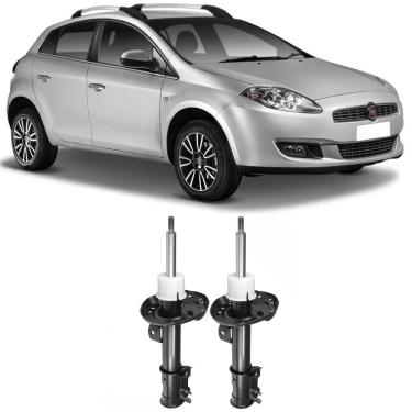 Imagem de Amortecedor Fiat Punto Dianteiro 2007 Até 2016 O Par