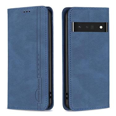 Imagem de For Google Pixel 7 Pro 5G Magnetic RFID Blocking Anti-Theft Leather Phone Case
