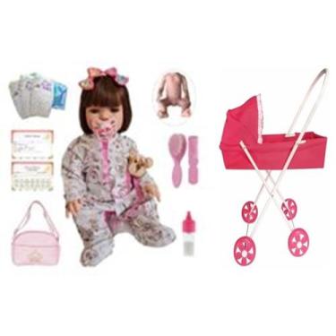 Brinquedos Para Meninas 3 4 5 6 7 8 Anos 2 Bonecas Reborn - Milk Brinquedos  - Boneca Reborn - Magazine Luiza