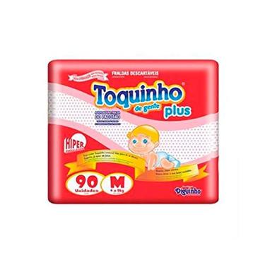Imagem de Fralda Toquinho Mega Tamanho M com 90 unidades