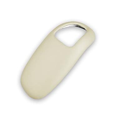 Imagem de FINMOKAL Para Audi A8 2011-2017 Couro Esbranquiçado Console De Câmbio De Marchas Guarnição Da Tampa Do Manípulo 1 Peça