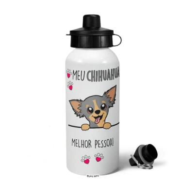 Imagem de Garrafa Squeeze MQ - Meu Chihuahua, melhor pessoa!