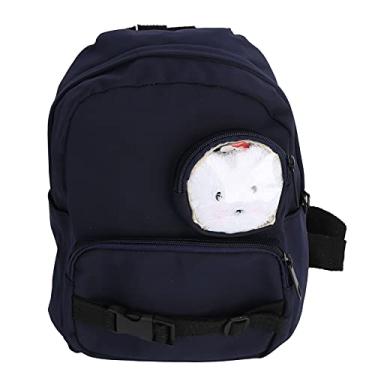 Imagem de Mochila infantil para meninos e meninas,bolsa de n¨¢ilon infantil ajust¨¢vel para escola ao ar livre infantil com brinquedo de pel¨²cia e broche human¨®ide(dark blue), Mochila infantil de estudante