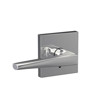 Imagem de Schlage Alavanca sem giro personalizada FC172 ELR 625 COL Eller com acabamento Collins, cromo brilhante