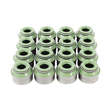 Imagem de DNJ VSS802 Vedação de haste de válvula (Viton) para 1996-2018, Audi, BMW, Volkswagen, 318i, A3, A4, A5, A5 Quattro, A6, A6 Quattro, Beetle, CC, Eos, Golf, GTI, Jetta, Passat, 1.8L, 2.0L, DOHC, L4, Turbocharged