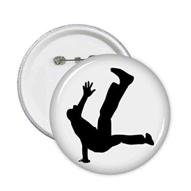 Imagem de Broche de dança saltitante, esportivo, hip hop, emblema, botão, decoração, 5 peças