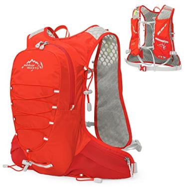 Imagem de Mochila de ciclismo,Mochila Ciclismo Hidratação 12L Mochila Leve Mochila para Corrida ao Ar Livre Acampamento Caminhada Montanhismo