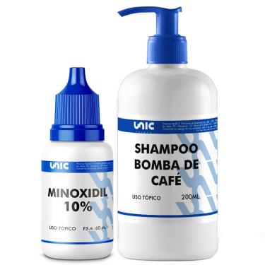 Imagem de Minoxidil 10% + Shampoo Bomba de Café 200ml