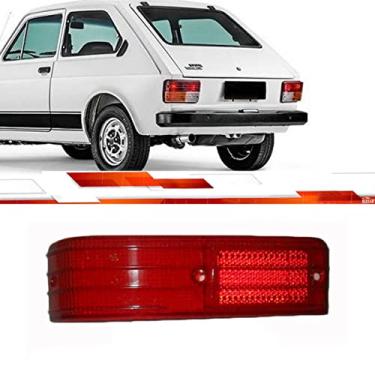 Imagem de Lente Superior Lanterna Traseira Le 147 1979 Ate 1982 Vermelho Lanterna 1201