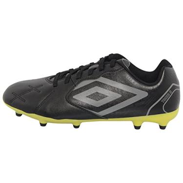 Imagem de Umbro Chuteira de futebol masculina Tocco II League Fg, Preto/cinza, 39