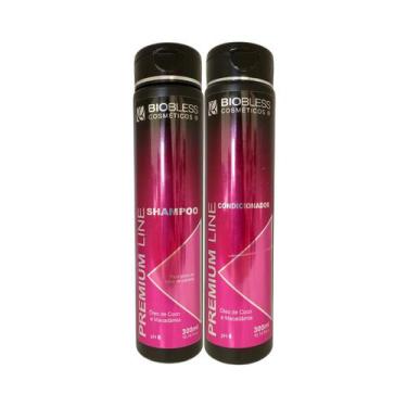 Imagem de Kit Shampoo E Condicionador Premium Line Biobless 2X300ml - Biobless C
