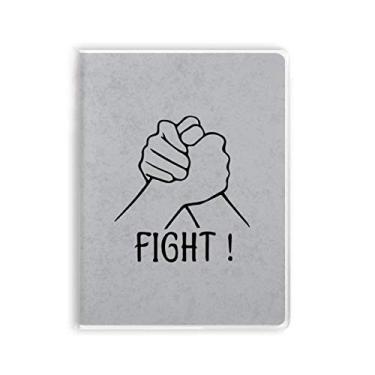 Imagem de Diário de capa macia para caderno de gestos personalizado de luta livre