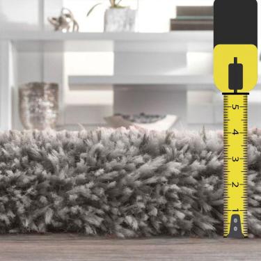 Imagem de Tapete Felpudo Sala Quarto E Escritório Antiderrapante Fofo Casa Dona