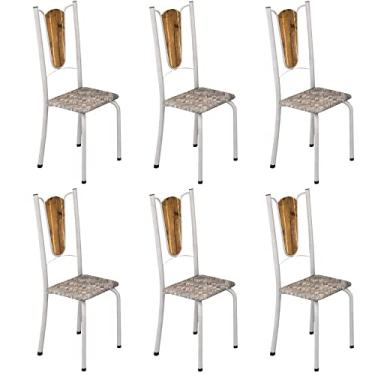 Imagem de Kit 6 Cadeiras Tubulares Júlia Soma Móveis