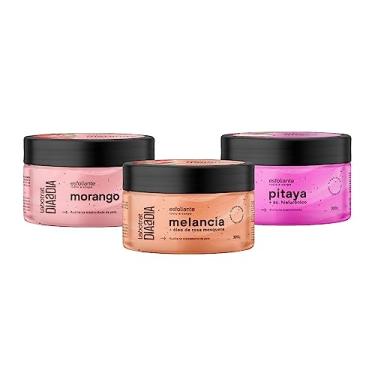 Imagem de Esfoliante para o Rosto e Corpo LABOTRAT Morango + Melancia + Pitaya 300g -