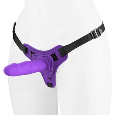 Imagem de Dídlo realista de pele de 20 cm com ventosa para mulheres, brinquedo macio de PVC, Dîld, massagem relaxante feminina para homens e mulheres sextoyse cinta peniana meia capa peniana em silicone