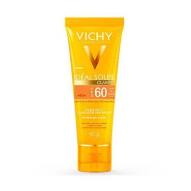 Imagem de Protetor Solar Facial Vichy Ideal Soleil Clarify Fps 60 Cor Média 40G