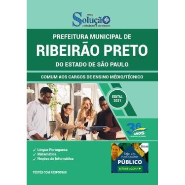 Imagem de Apostila Ribeirão Preto Sp - Cargos De Ensino Médio/Técnico - Editora