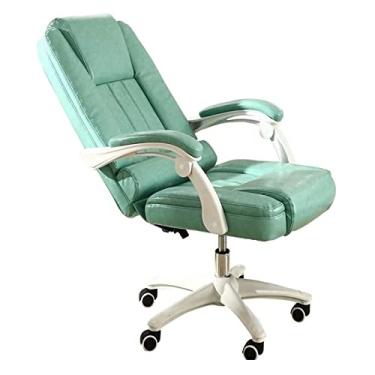 Imagem de Cadeira de escritório cadeira de computador cadeira reclinável ergonômica cadeira de escritório cadeira de escritório cadeira de jogo assento de braço cadeira cadeira giratória cadeira (cor: verde) bons tempos