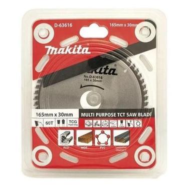 Imagem de Makita D-63616 Lamina De Serra Tct 165Mm X 30Mm X 60T Sp6000