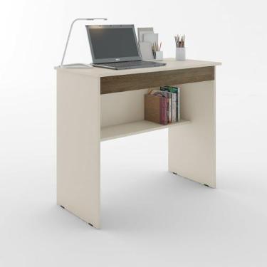 Imagem de Escrivaninha Mesa Computador / Notebook Home Office Compacta Com Gavet