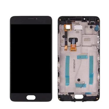 Imagem de SHOWGOOD LCD de 5,5 polegadas para tela Meizu M3 Note M681H L681H com moldura de tela sensível ao toque para tela Meizu M3 Note M681H (M681H preto com moldura)