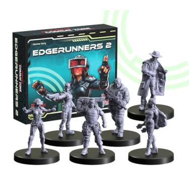 Imagem de Monster Fight Club Cyberpunk Red Combat Zone Miniatures: Edgerunners 2 Starter Gang