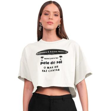 Imagem de Camiseta Colcci Shadow Feminino-Feminino