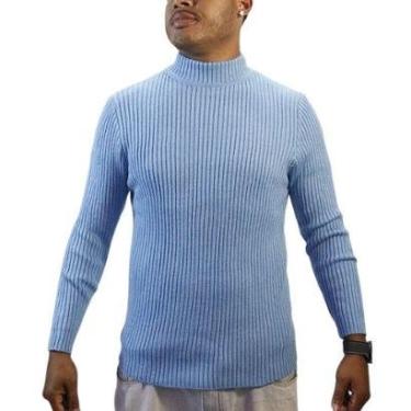 Imagem de Suéter Masculino Pulôver Tricot Chenille Decote V Moda Frio-Masculino