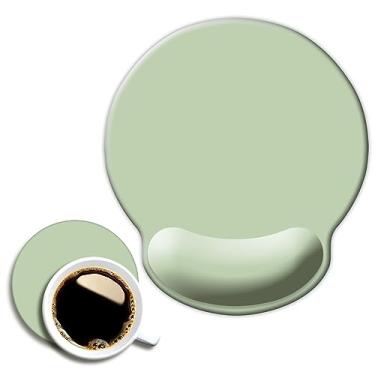 Imagem de DOOKE Mouse pad ergonômico com suporte de pulso, almofada de pulso fofa com base de borracha antiderrapante para computador, laptop, jogos de escritório em casa, trabalho, digitação fácil e alívio da