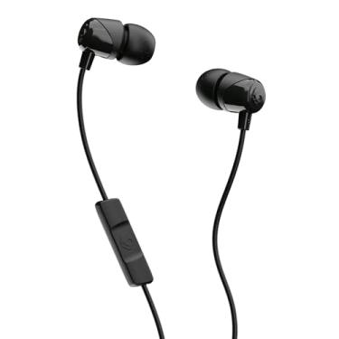 Imagem de Skullcandy Fones de ouvido intra-auriculares com microfone - preto