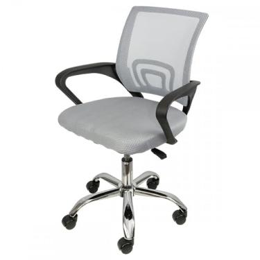 Imagem de Cadeira para Escritório Office Tok Baixa Cinza 3310 - Or Design