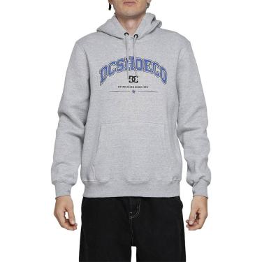 Imagem de Moletom DC Shoes Canguru Orientation 305G WT24 Cinza Mescla