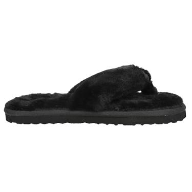 Imagem de PUMA Kids Girls Fluff Flip Jr Slippers Casual - Black - Size 5 M