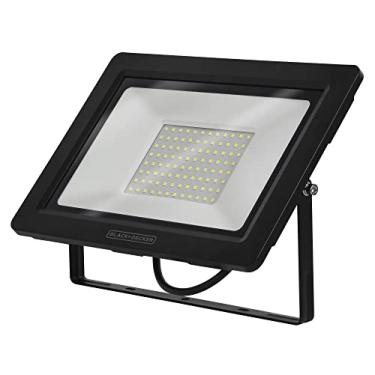 Imagem de Refletor LED Eco Black+Decker, Branca, 100W, Bivolt, Conector Cabo