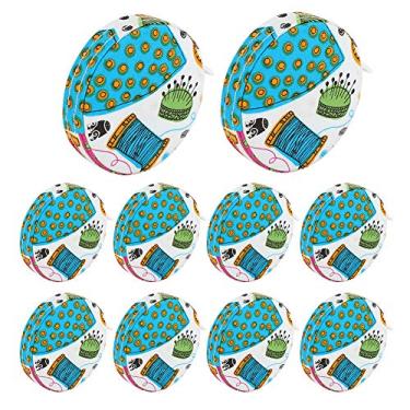 Imagem de Fita Métrica Régua Ferramenta Macia Régua Braços Automático Telescópico 10 Pçs Fita de Medição Algodão Pano Plástico Automatizado Fita Medidas