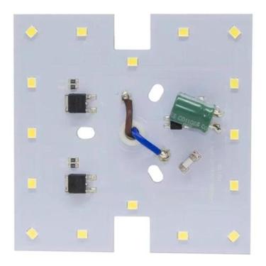 Imagem de Kit Placa Led 20W 3000K 127V Bronzearte