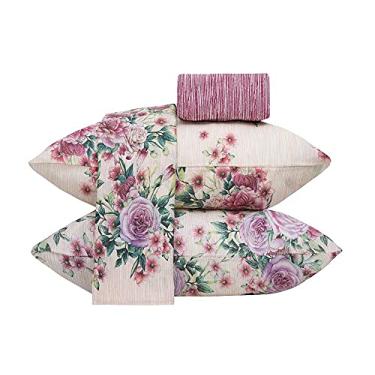 Imagem de Jogo de Cama Casal 4 Peças, Algodão Realce Premium Helena - Sultan