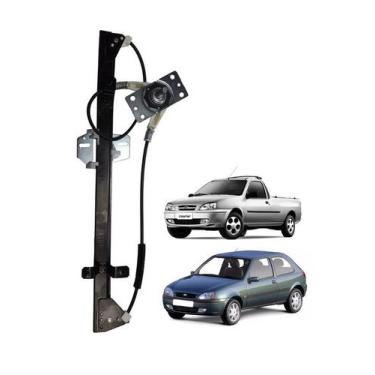 Imagem de Maquina Vidro Manual mecanica Fiesta street 2 porta Esquerda - Zinni G