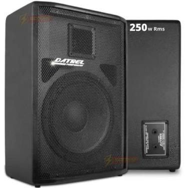 Imagem de Caixa de Som Datrel 250w Rms Passiva Acustica Alto Falante 12" Profiss