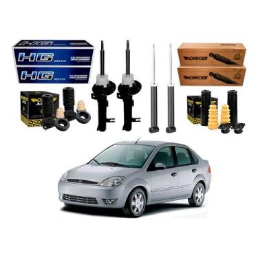 Imagem de Amortecedor Dianteiro Traseiro Fiesta Sedan 1.6 2003 A 2006 - Monroe