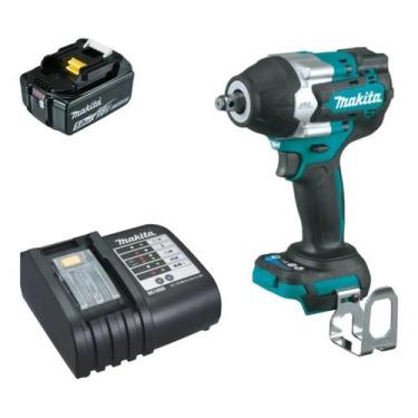Imagem de Chave De Impacto Dtw700 Bateria 5ah Carregador Bivolt Makita
