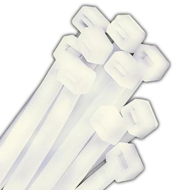 Imagem de Abraçadeira Nylon Presilha 20cm Cinta Plástica 200x4,8mm 100 Unidades 