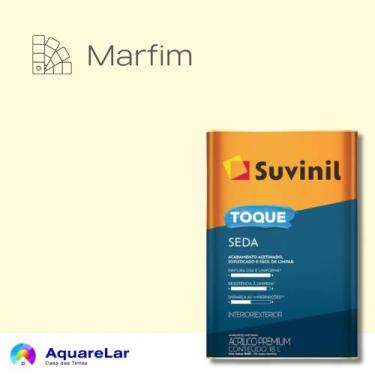 Imagem de Toque Seda Suvinil Acetinado 16L, MARFIM