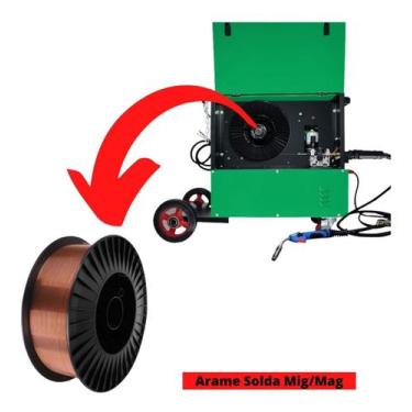 Imagem de ARAME DE SOLDA MIG ER70 1,2 MM 15kg - Brax