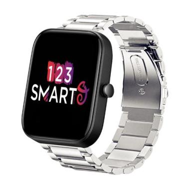 Imagem de Pulseira de Aço Inoxidável compatível com Bip 3 A2172 / Bip / Bip Lite